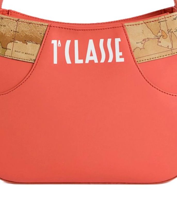 Alviero Martini 1A Classe Tracolla C/Patta Mirage Gommato LM LC67 9636 Col 0293 Rosso Corallo